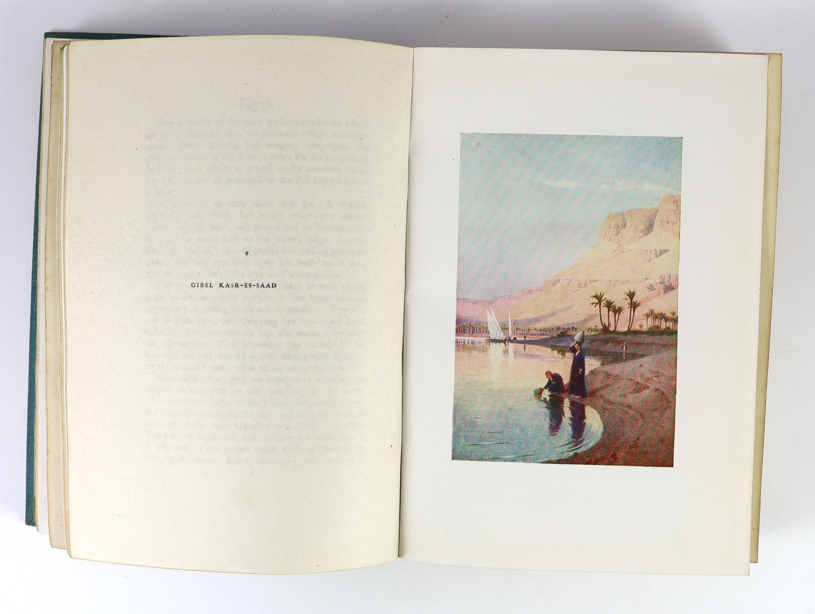 Scarborough, Dorothy - On The Trail of Negro Folk-Songs. 2nd printing. Publisher buckram with gilt letters direct on upper and spine. Gilt top. 8vo. Harvard University Press, Cambridge, 1925., Kelly, R. Talbot - Egypt Pa